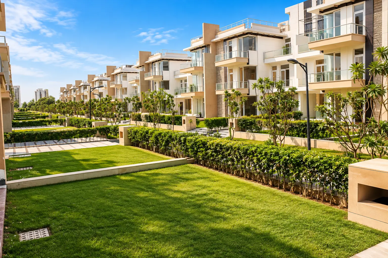 Tulip Ivory Villas — low rise floors in SPR Road / Sector 70